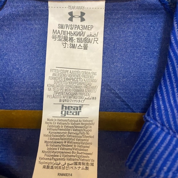 Under Armour Chicago Cubs Blue fitted half-zip long sleeve - Picture 8 of 10